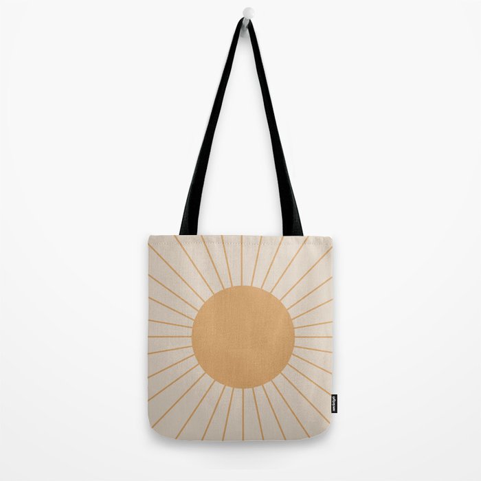 Minimal Sunrays Tote Bag Gallery Image 2