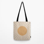 Minimal Sunrays Tote Bag Gallery Image 2