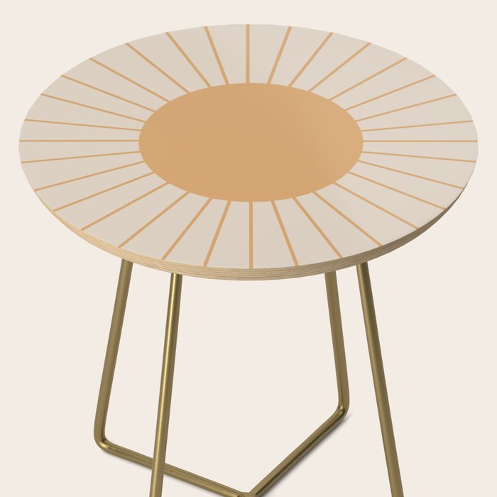 Minimal Sunrays Side Table Gallery Image 2