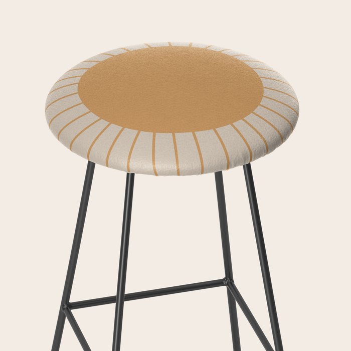 Minimal Sunrays Stool Gallery Image 2