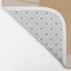 Minimal Sunrays Bath Mat Gallery Image 2