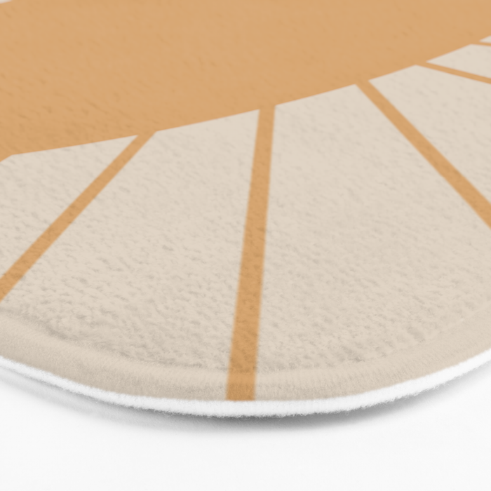 Minimal Sunrays Bath Mat Gallery Image 3