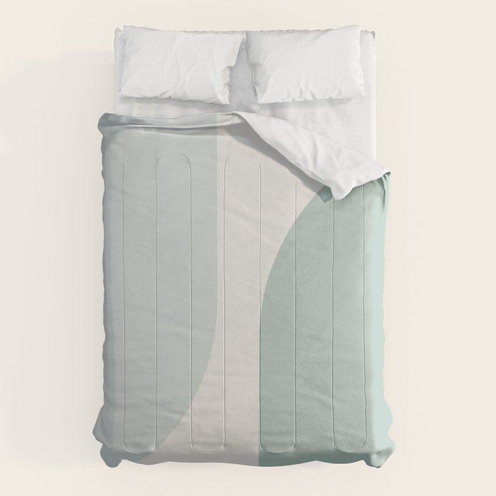 Modern Minimal Arch Abstract XXXV Comforter Gallery Image 6