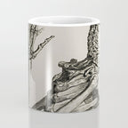 William Cheselden, Osteographia (The Anatomy of Bones), London, 1733 Praying Skeleton Coffee Mug Gallery Image 4