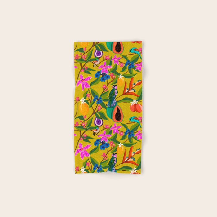 Exotic jungles pattern  Bath Towel Gallery Image 1