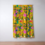 Exotic jungles pattern  Window Curtain Gallery Image 3