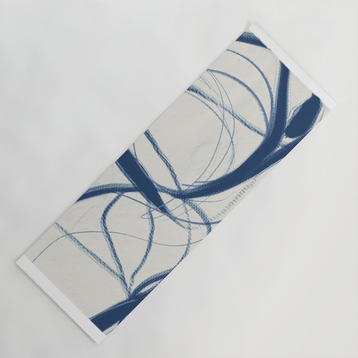Minimal Abstract Line Art 17 Yoga Mat Gallery Image 1