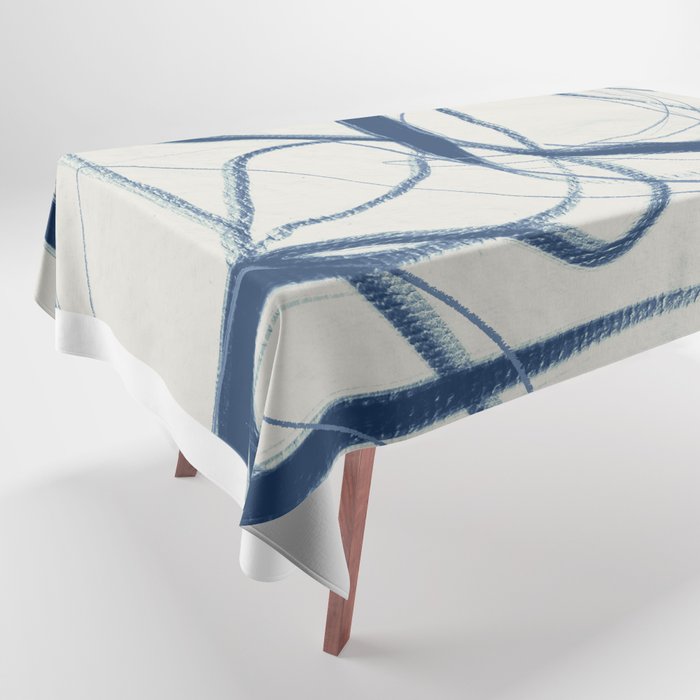 Minimal Abstract Line Art 17 Tablecloth Gallery Image 1