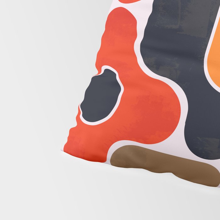 Mid-century geometry no4 Pillow Sham Gallery Image 4