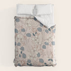 Floral elegance relaxed subtle contrasts Duvet Cover Gallery Image 6