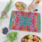EttaVee Watercolor Florals Cutting Board Gallery Image 2