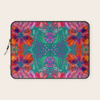 EttaVee Watercolor Florals Laptop Sleeve Gallery Image 1