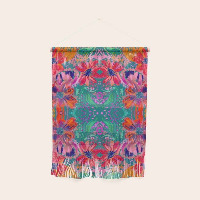 EttaVee Watercolor Florals Wall Hanging Gallery Image 1