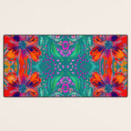 EttaVee Watercolor Florals Desk Mat Gallery Image 3