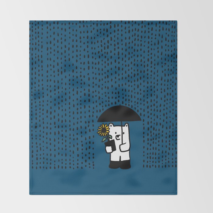 Keep the sun shining Throw Blanket Gallery Image 2