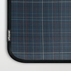 Abstract Plaid 2 blue Laptop Sleeve Gallery Image 3