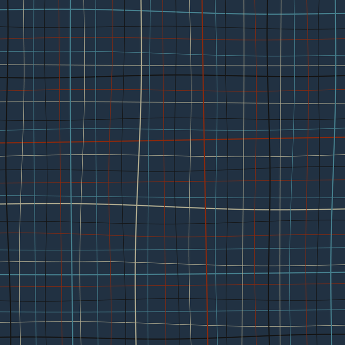 Abstract Plaid 2 blue Coffee Mug Gallery Image 2