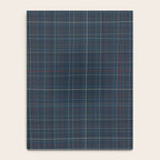 Abstract Plaid 2 blue Notebook Gallery Image 4