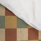 Checkered Multicolor Pattern V Earthy Western Comforter Gallery Image 4