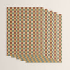 Checkered Multicolor Pattern V Earthy Western Wrapping Paper Gallery Image 3