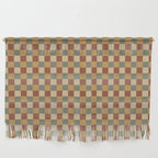 Checkered Multicolor Pattern V Earthy Western Wall Hanging Gallery Image 1