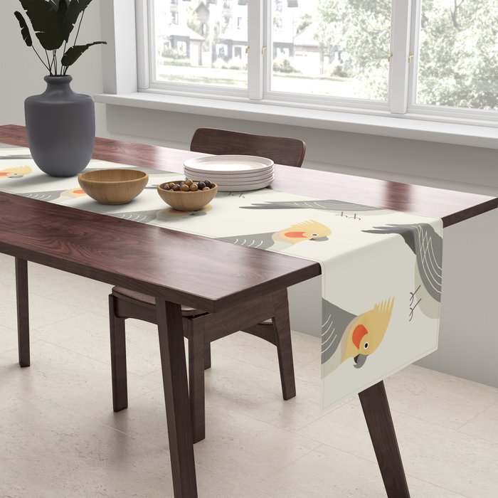 Cockatiel, Bird of Australia Table Runner Gallery Image 2