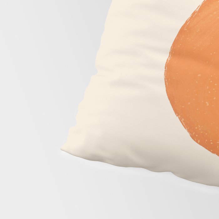 Kawaii Orange Pillow Sham Gallery Image 4