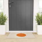 Kawaii Orange Welcome Mat Gallery Image 3