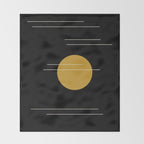 Minimal Sky Abstract XVII Throw Blanket Gallery Image 2