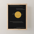 Minimal Sky Abstract XVII Mini Art Print Gallery Image 1