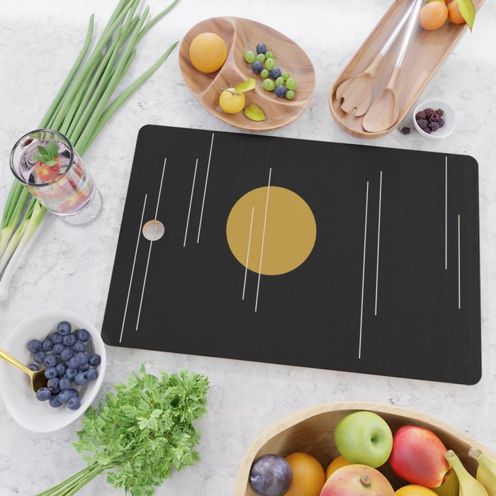 Minimal Sky Abstract XVII Cutting Board Gallery Image 2
