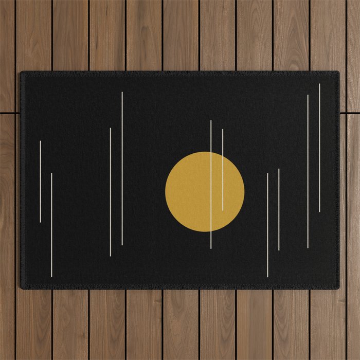 Minimal Sky Abstract XVII Outdoor Rug Gallery Image 1