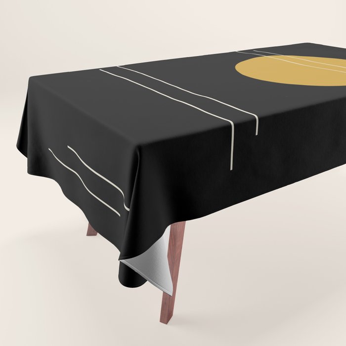 Minimal Sky Abstract XVII Tablecloth Gallery Image 1