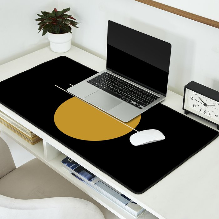 Minimal Sky Abstract XVII Desk Mat Gallery Image 2