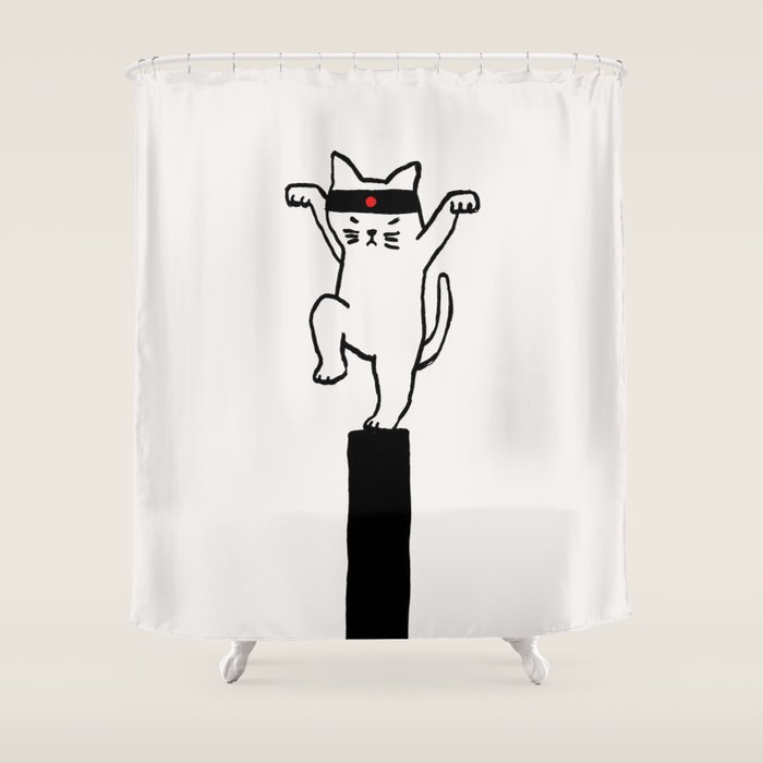 Cute and deadly Shower Curtain Gallery Image 1