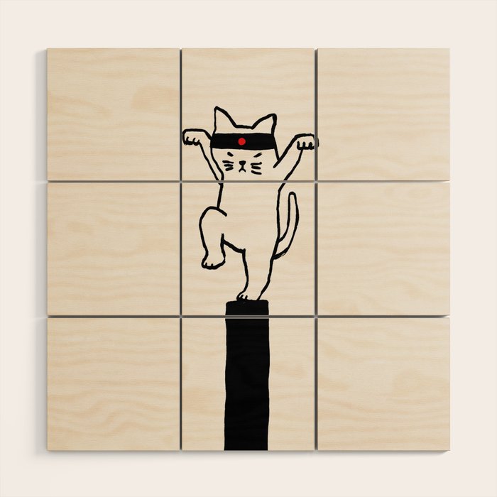 Cute and deadly Wood Wall Art Gallery Image 1
