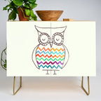 Chevron Owl Credenza Gallery Image 1