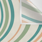 Wavy Stripes XXVI - Natural Boho Wall Tapestry Gallery Image 3