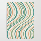 Wavy Stripes XXVI - Natural Boho Poster Gallery Image 4
