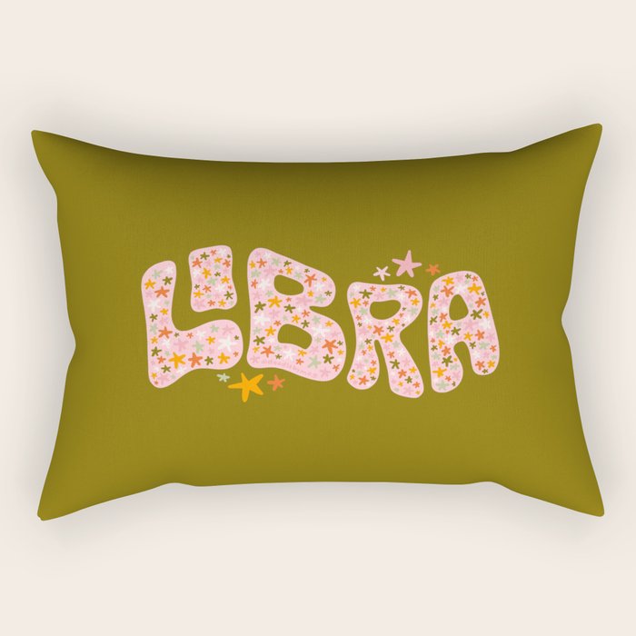 Starry Libra Rectangular Pillow Gallery Image 2
