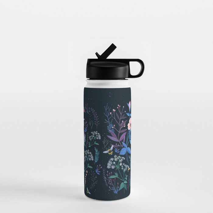 Bees Garden Water Bottle Gallery Image 1
