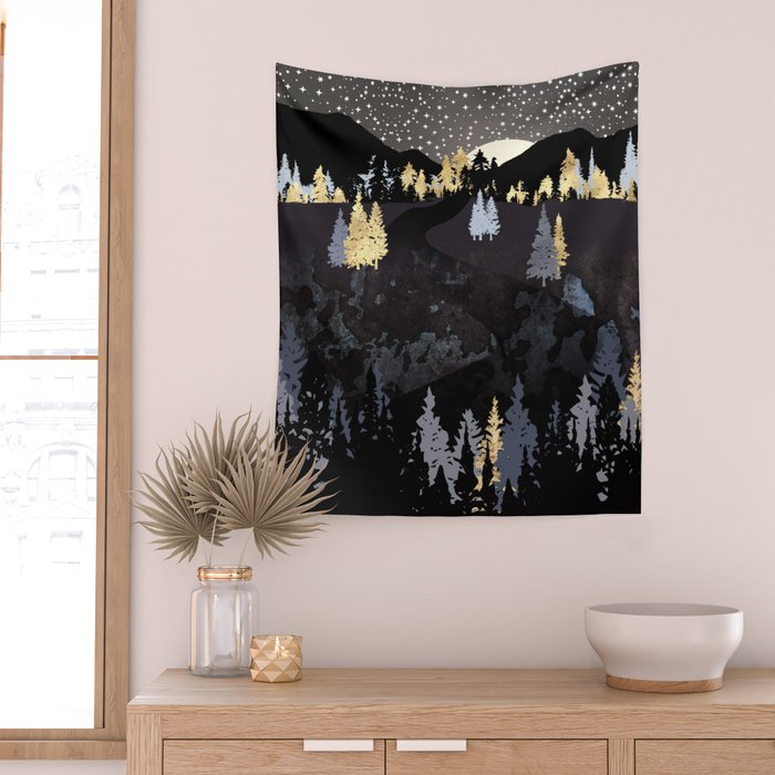 Evening Sky Wall Tapestry Gallery Image 2