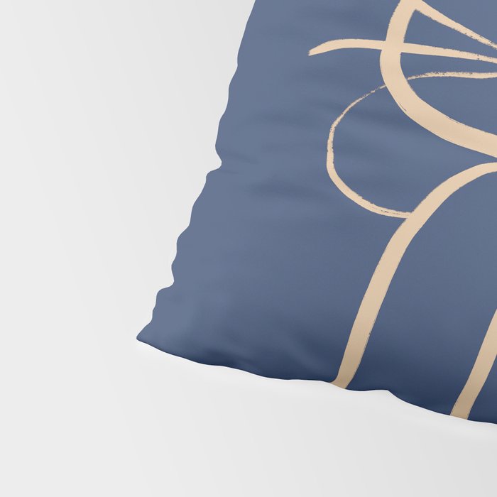 Abstract Line Art Cat 5 Pillow Sham Gallery Image 4
