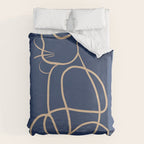 Abstract Line Art Cat 5 Duvet Cover Gallery Image 6