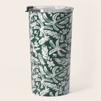 Greenish Tropical Palm Breeze Travel Mug Gallery Image 3