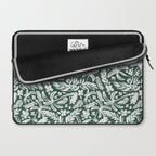 Greenish Tropical Palm Breeze Laptop Sleeve Gallery Image 2