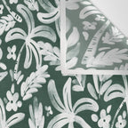 Greenish Tropical Palm Breeze Wall Tapestry Gallery Image 3