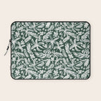 Greenish Tropical Palm Breeze Laptop Sleeve Gallery Image 1