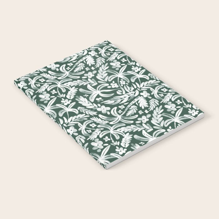 Greenish Tropical Palm Breeze Notebook Gallery Image 1
