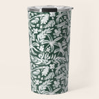 Greenish Tropical Palm Breeze Travel Mug Gallery Image 1